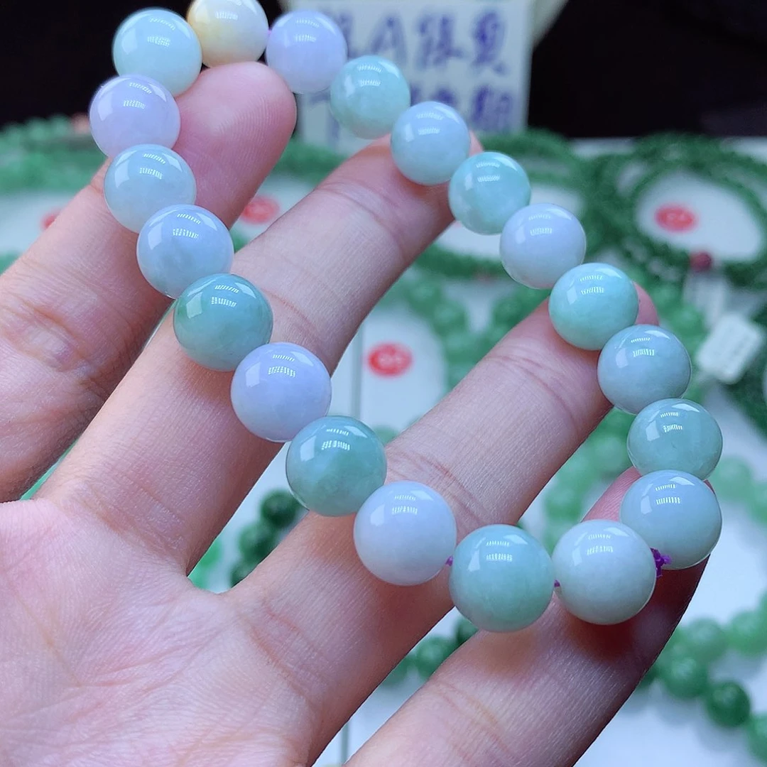 翡翠毛衣链未镶嵌