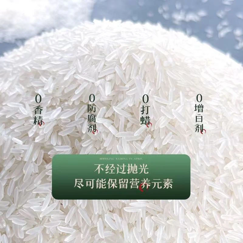 洞庭湖田大米岳阳君山长粒香米野香优莉丝籼米黄花粘米厂直发5斤