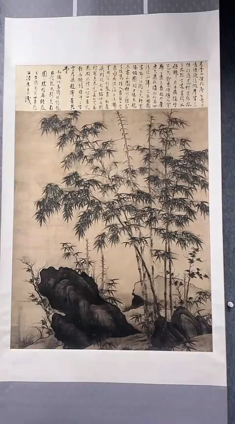 【闪购商品】绘画李侃 立轴 高清复刻
