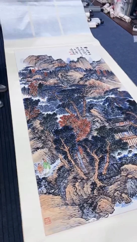 【闪购商品】书法立轴  复制品非手绘