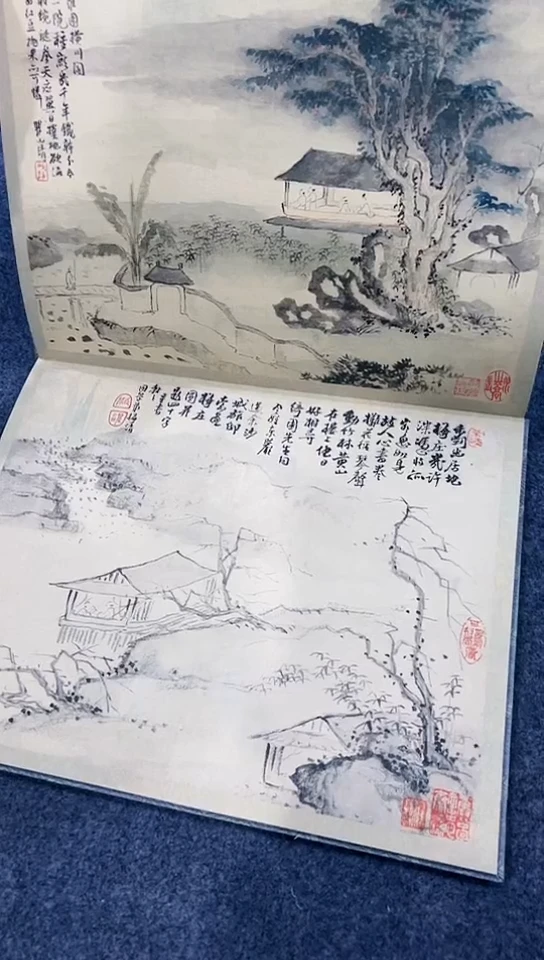 【闪购商品】书法梅清  册页 复制品非手绘