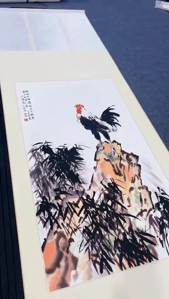 【闪购商品】书法立轴 复制品非手绘