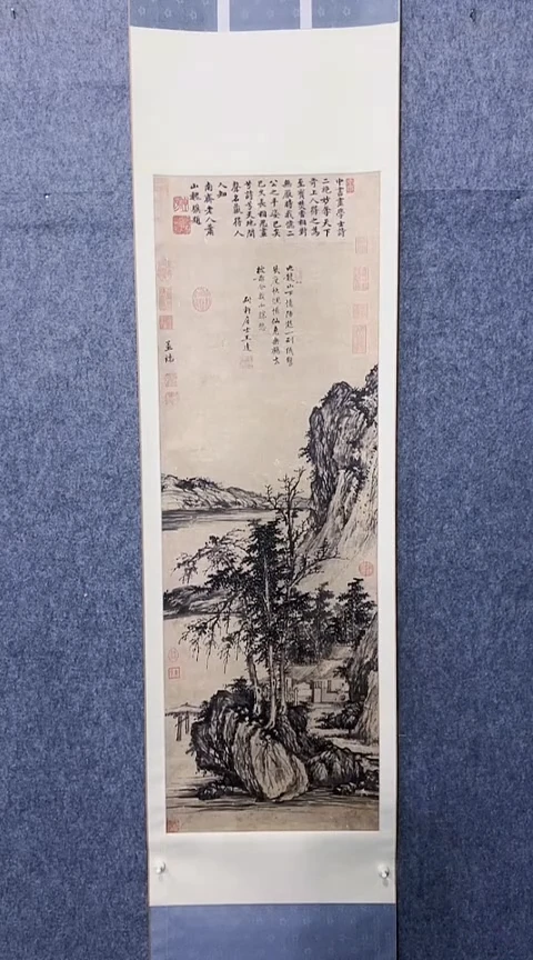 【闪购商品】绘画复制品非手绘 立轴