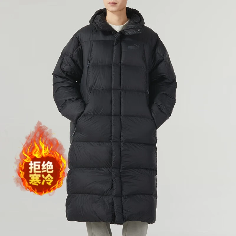 PUMA/彪马冬男装女装加厚连帽时尚运动防风休闲保暖中长款羽绒服