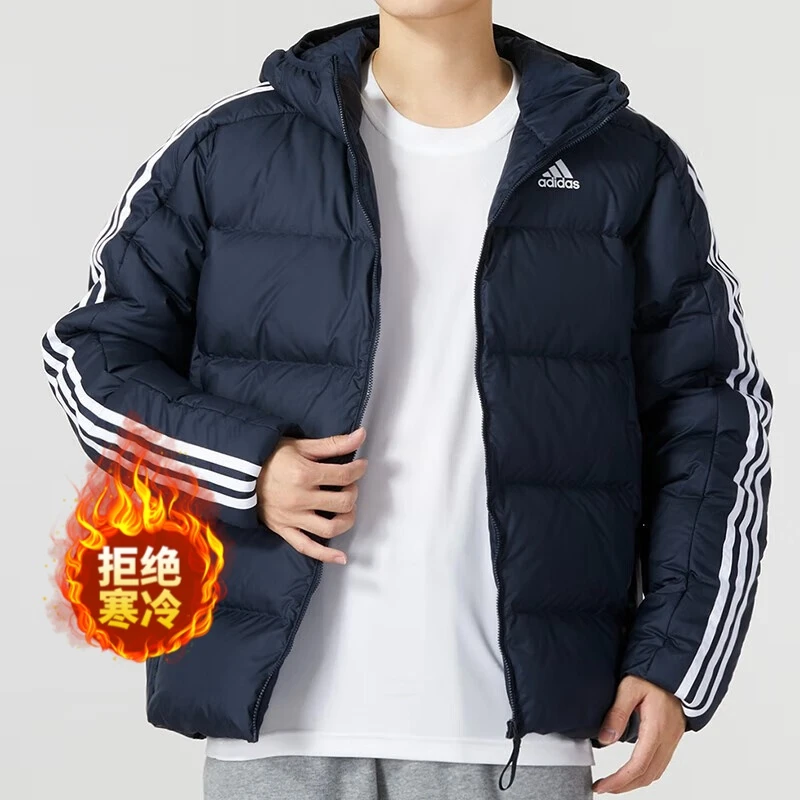 adidas/阿迪达斯男款运动服羽绒服ESS 3S MID DJ舒适百搭保暖外套