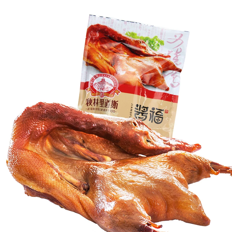 秋林里道斯东北特产熏酱熟食叉烧鸭655g