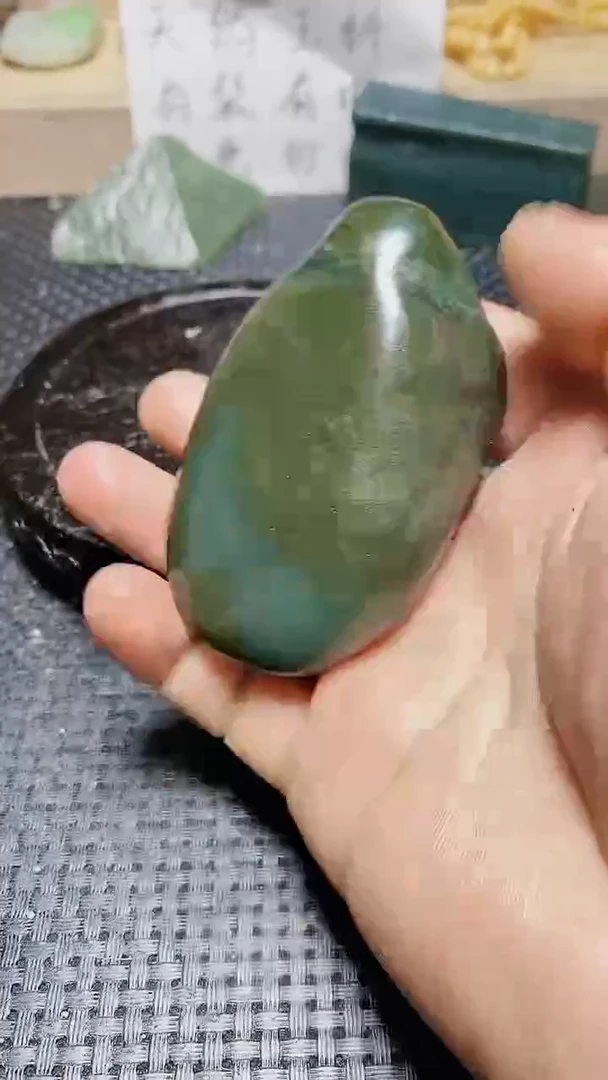 【闪购商品】和田玉76未镶嵌原石毛料有瑕疵