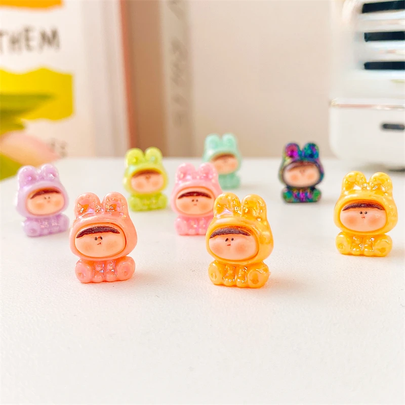 小号电镀莉莉丝立体卡通小萌粒树脂饰品可爱创意治愈小摆件配件