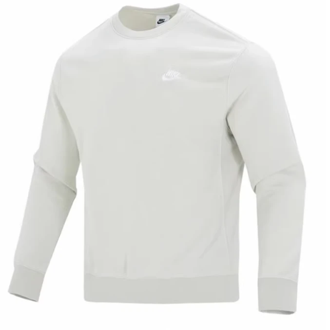 NIKE/耐克卫衣秋新款宽松运动长袖灰色休闲圆领套头衫 BV2667-072