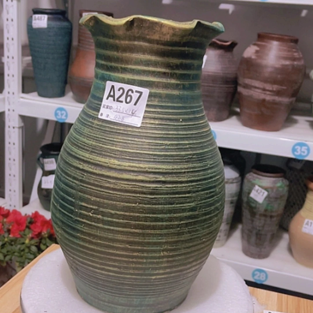 【闪购商品】雪***1手工制作红陶花盆