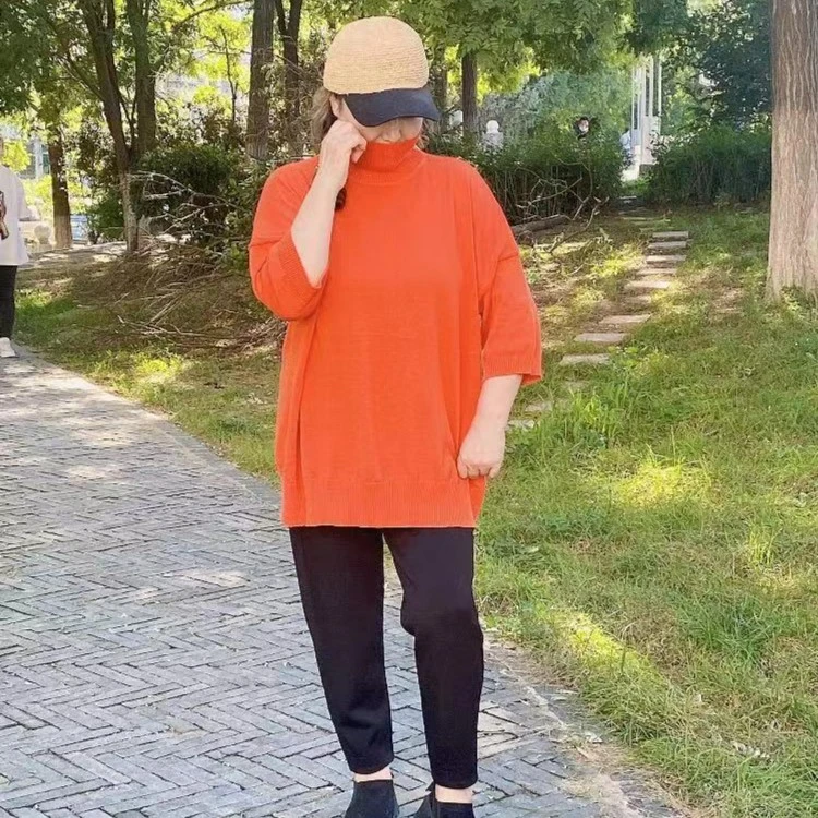东木家秋冬新版彩色大版毛衣