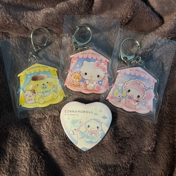 三丽鸥日谷 宝宝奶嘴吧唧 挂【直播代拆】