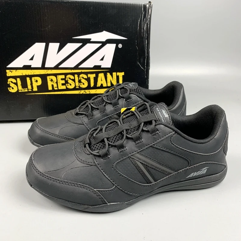 外贸单美国原单防油污防滑厨房工作鞋弹力绳易穿脱休闲运动鞋女鞋