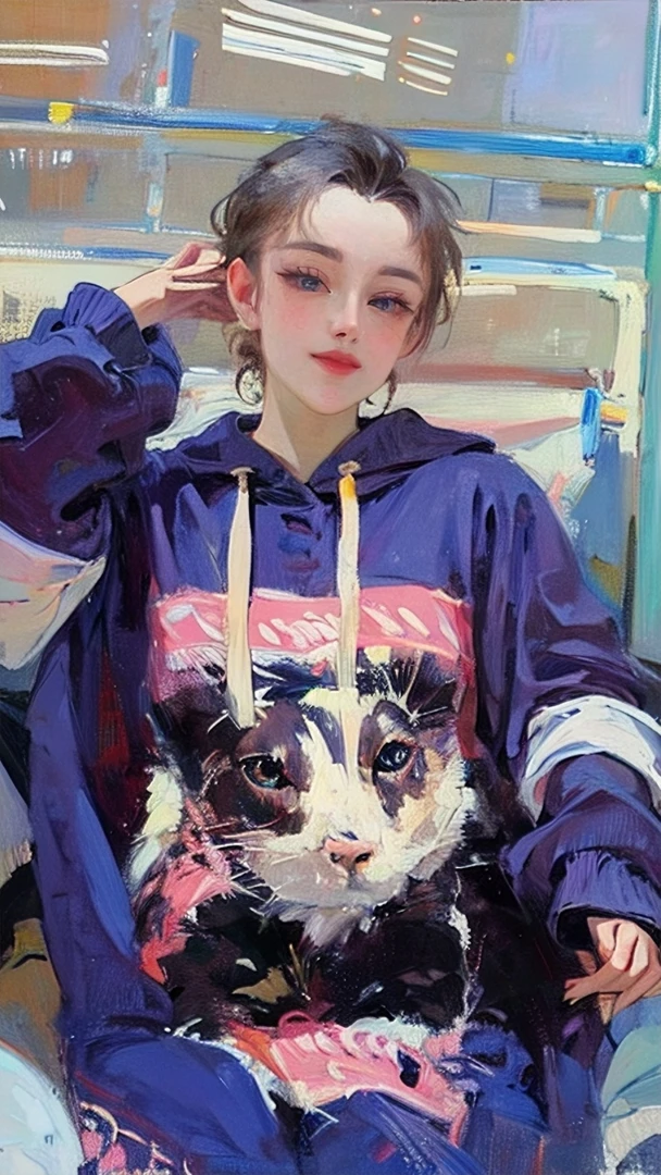 59一凡家-百搭ins嘻哈网红小众设计感宽松打底衫