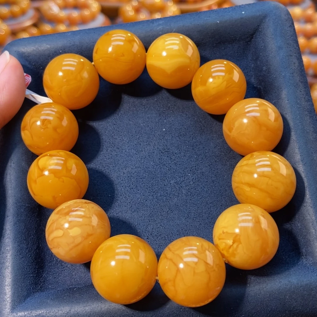 蜜蜡颈饰未镶嵌蜜蜡