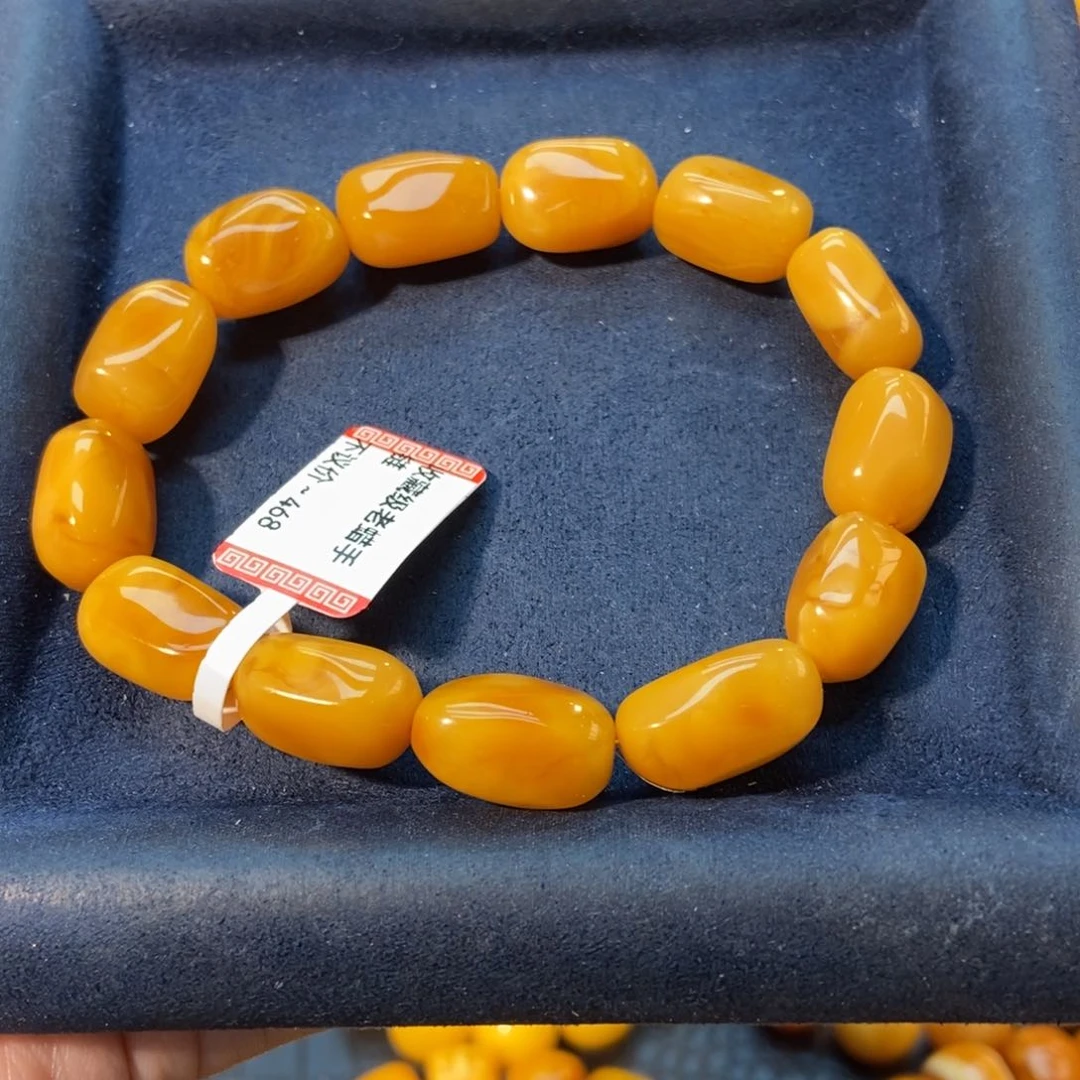 琥珀手链未镶嵌蜜蜡