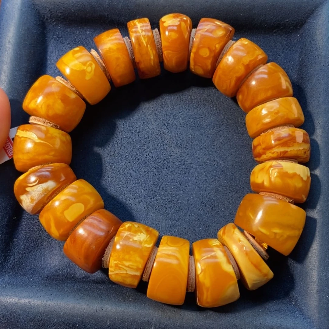 蜜蜡手链未镶嵌蜜蜡