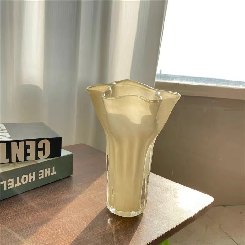 【白菜花瓶-黄色】中古芬顿创意高级感花器水养鲜花法式浪漫装饰品