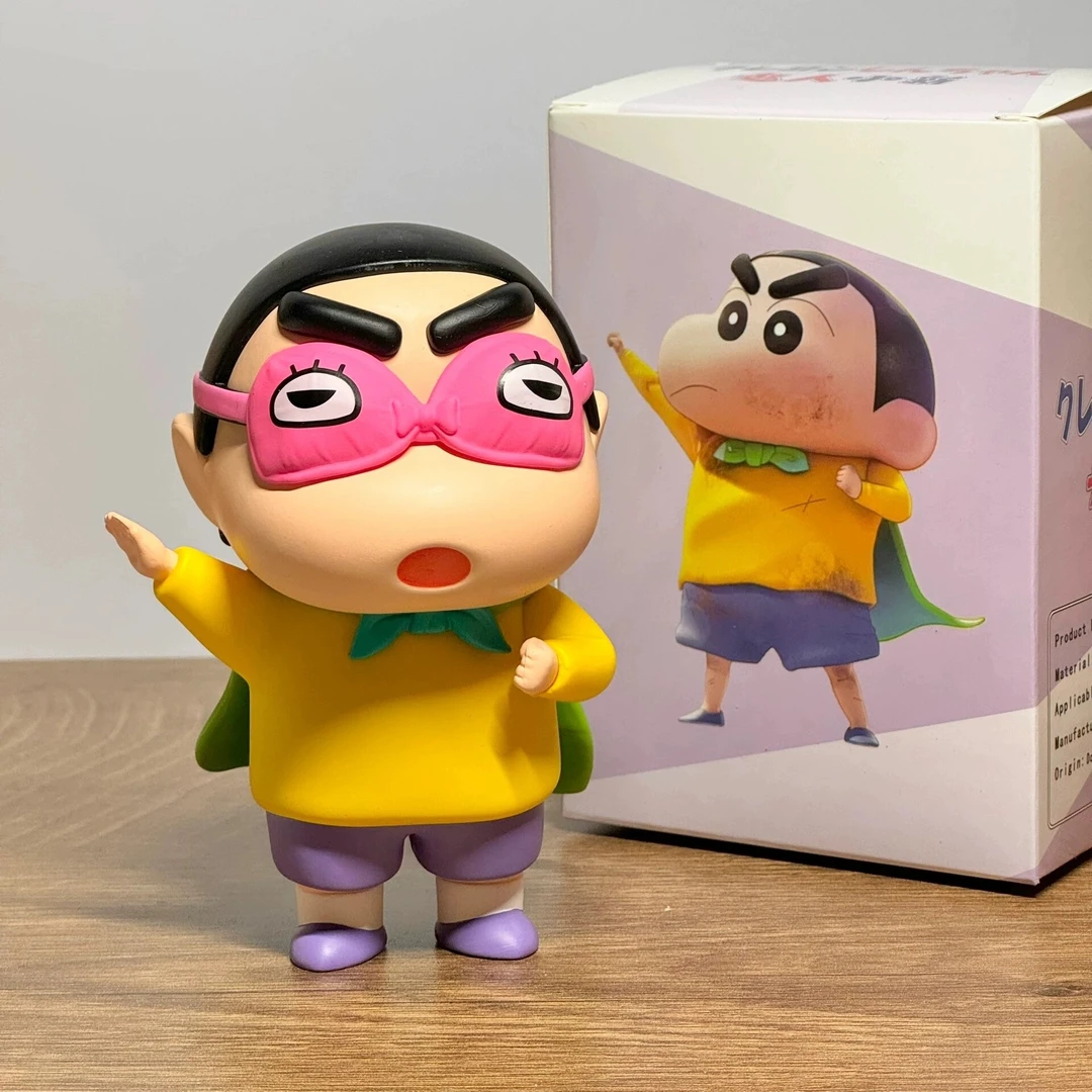 【眼罩超人小新】车载摆件 家居摆件 DIY 小新 潮玩 Q版 卡通 可爱