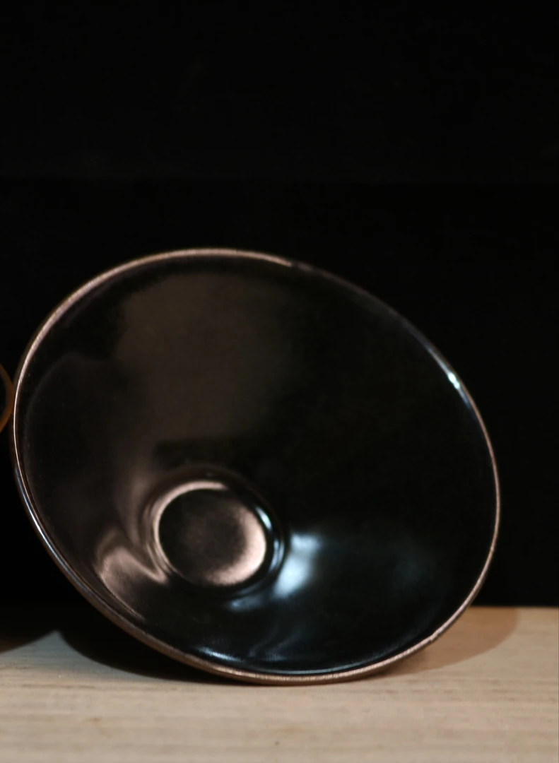 茶具茶杯复古陶瓷家用日式主人杯创意纯手工大号耐热滤杯分茶建盏