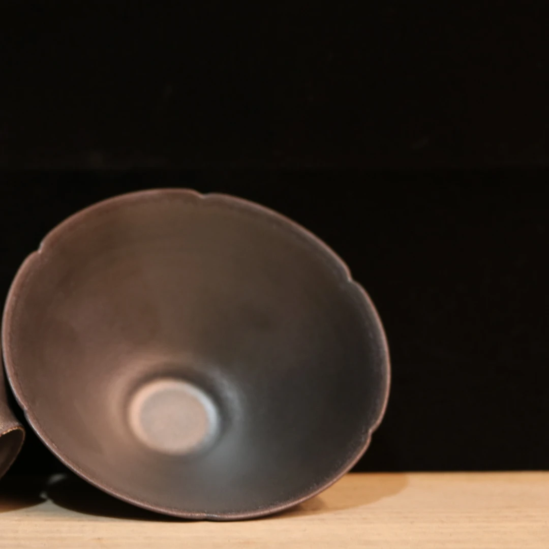 复古茶道纯手工茶隔个性过滤滤网主人杯滤茶器草木灰创意粗陶鎏金