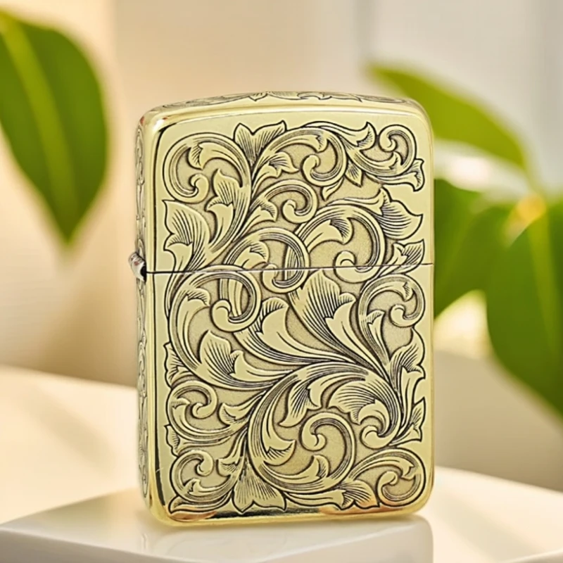 ZIPPO/正品打火机【1941b大唐草】经典 男士 防风款 DY9913FK