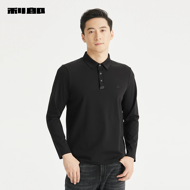 【商场同款】利郎官方polo衫男士休闲秋季新款t恤1/2Y