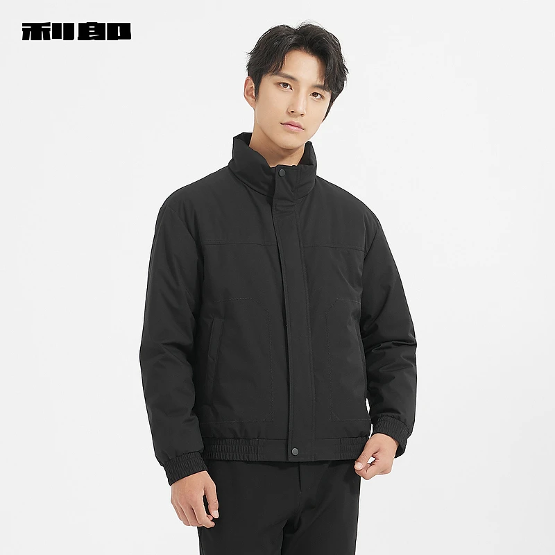 【商场同款】利郎男装 轻薄冬季羽绒服男士立领冬装外套1Y