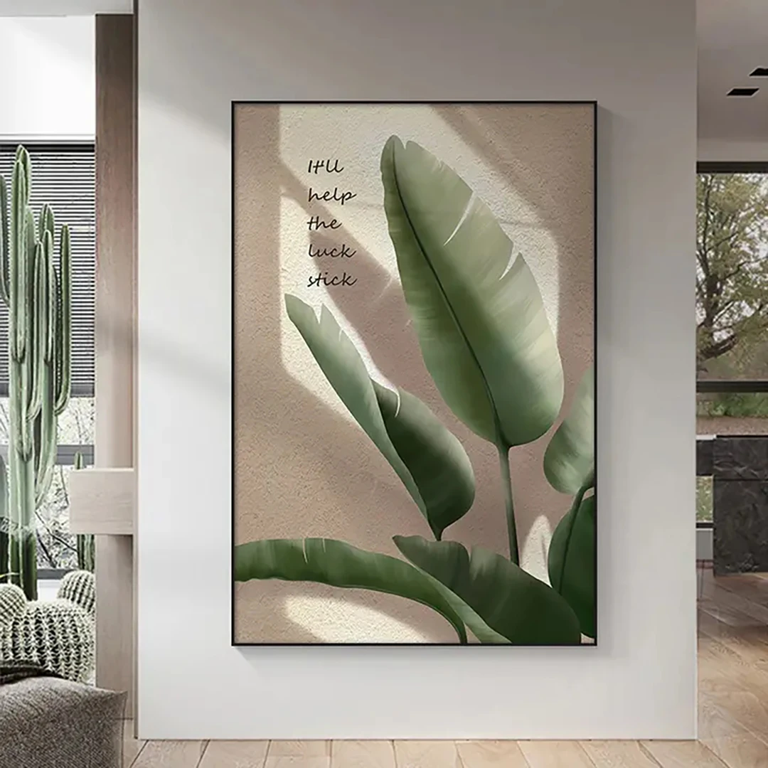 现代简约玄关走廊过道挂画客厅沙发背景墙落地画