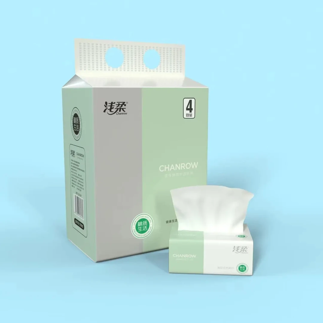 可连续拍3次 浅柔抽纸一提4包 破损补发 有问题联系客服