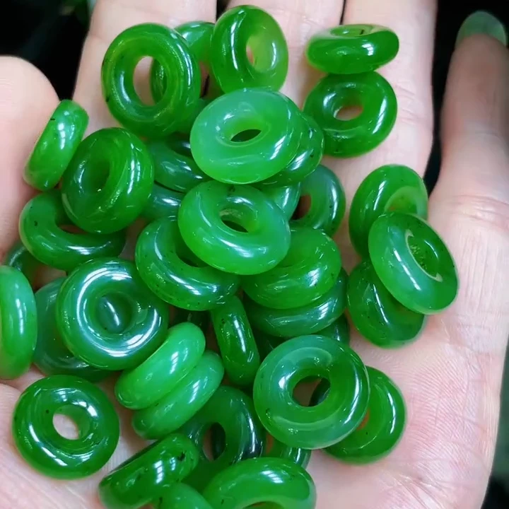 和田玉碧玉甜甜圈（多样性发一）