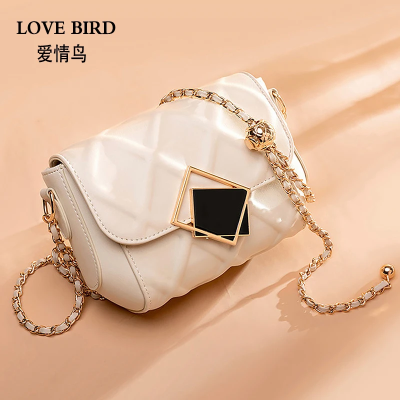 小众时尚气质小香风菱格单肩包高级感洋气斜挎百搭包包女