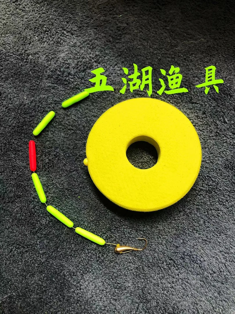 手工精绑铜头朝天钩线组