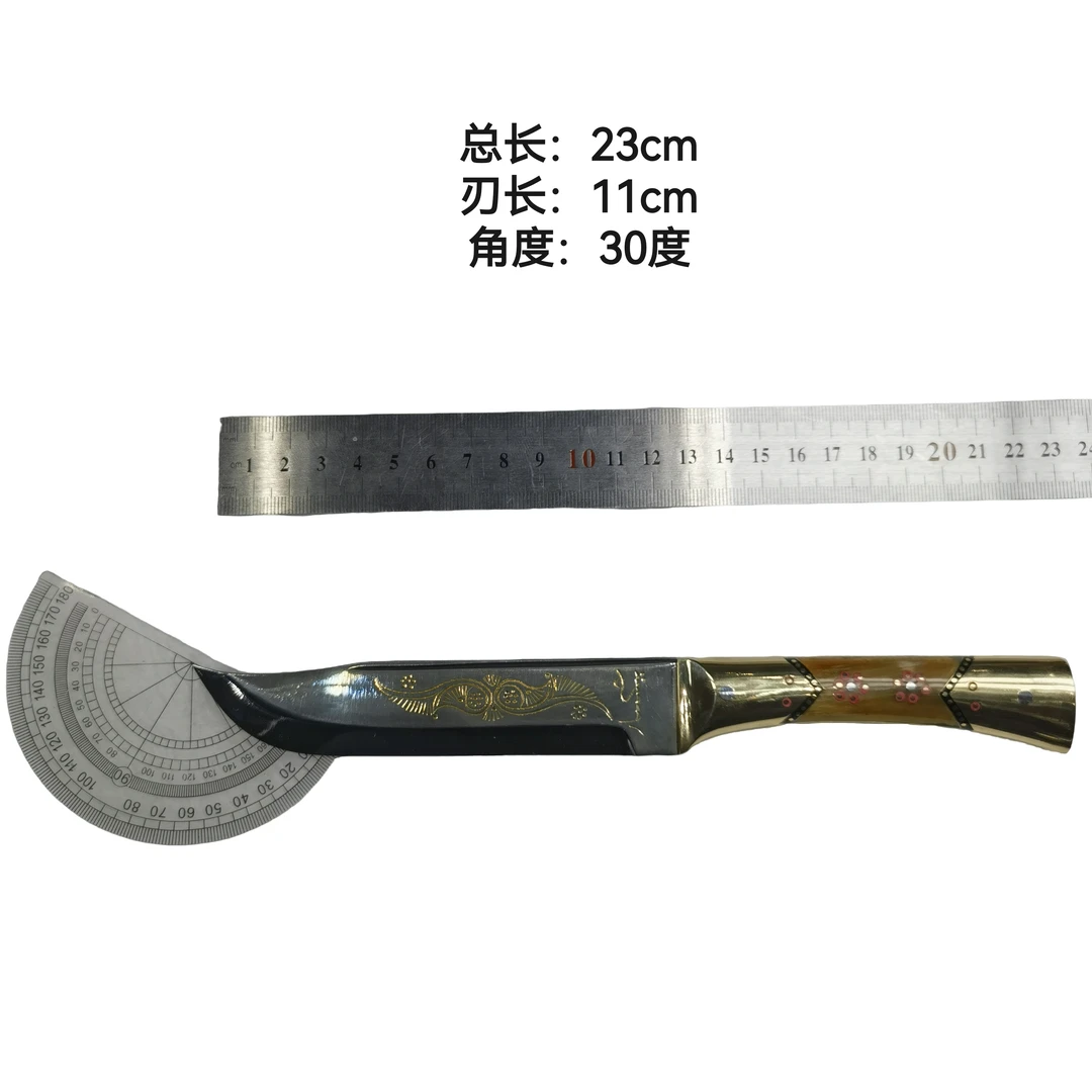 纯手工制作工艺品小刀未开刃（微瑕）（非管制刀具）