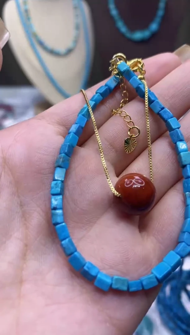 【闪购商品】玛瑙/玉髓手串未镶嵌100买玛瑙锁骨 送手串（拍一发二）