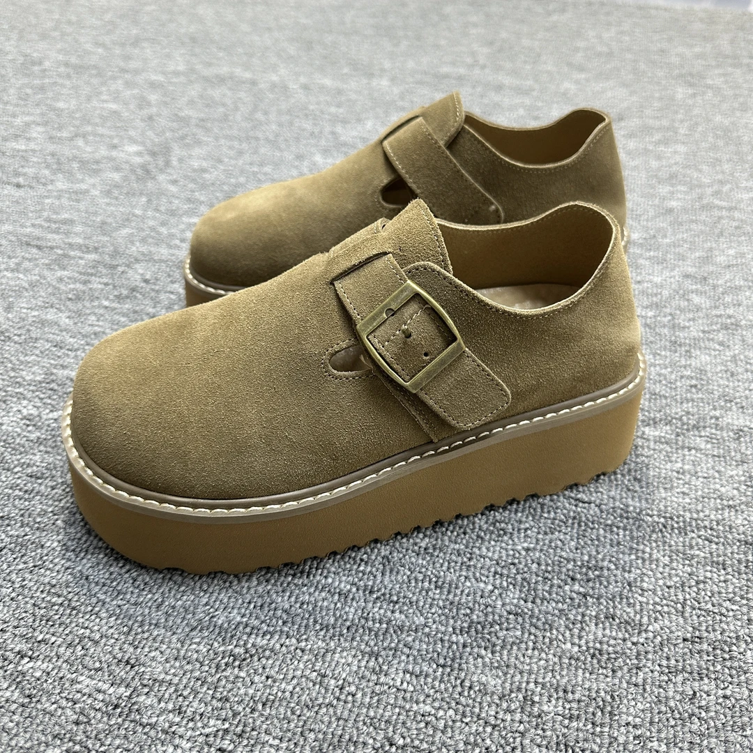 JW/静稳2024秋季新品时尚百搭女款小众ins潮流勃肯鞋8881969