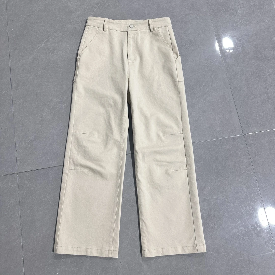 JW/静稳2024夏季时尚新款潮流小众设计师款女装牛仔休闲裤8880386