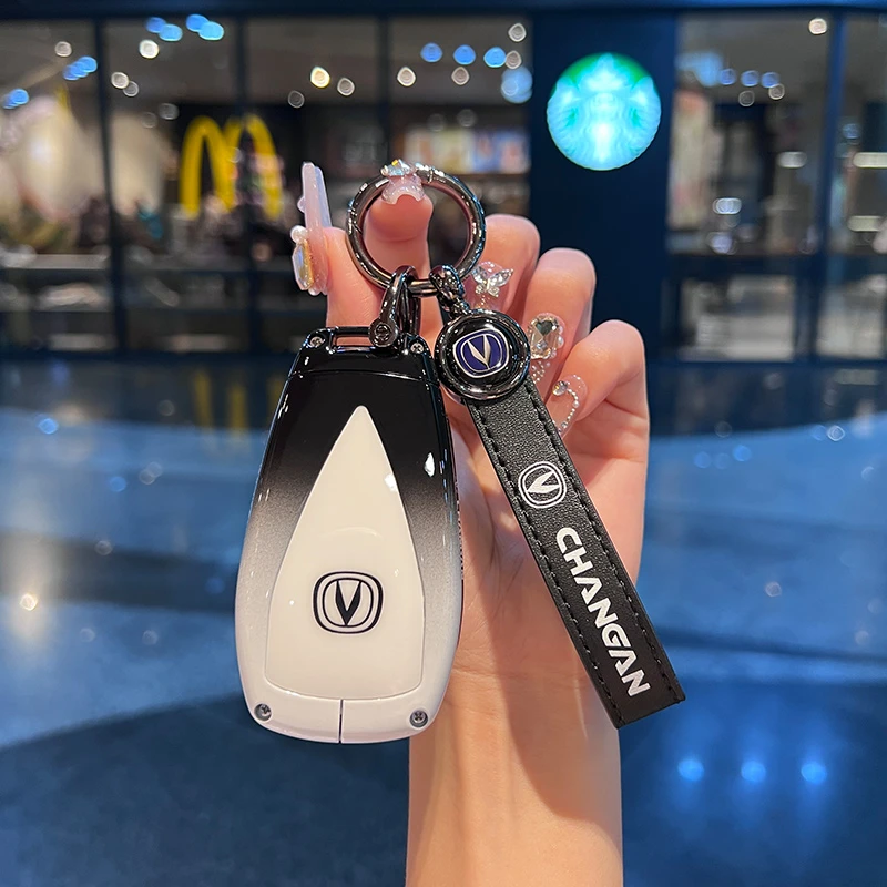 适用长安univ钥匙套23款unit智电idd尊贵版运动unik专用汽车壳扣