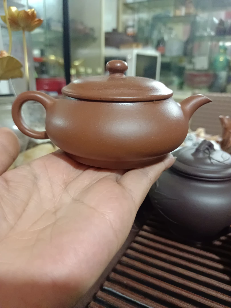 宜兴紫砂精工半手清水泥明炉