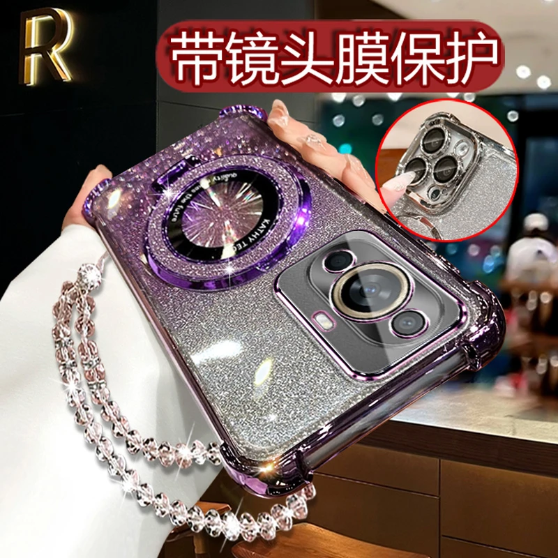 适用华为Nova12活力版手机壳女高级潮5g四角防摔FIN-AL60镜头全包