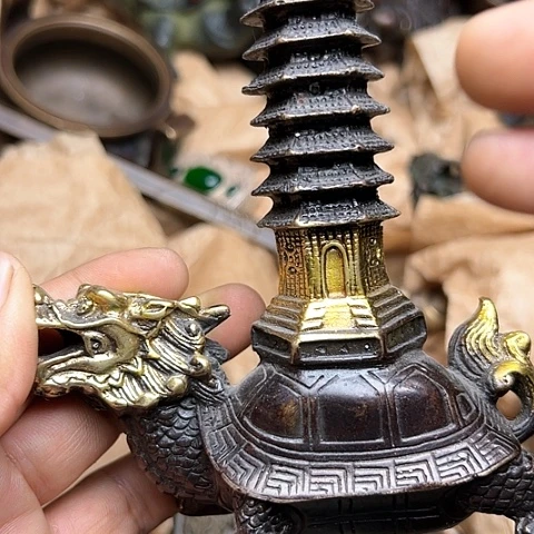 铜制文玩杂项摆件