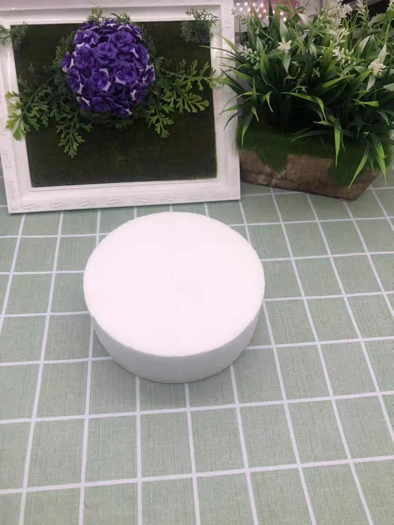 迷糊娃娃专用高压缩泡沫板圆泡沫【长15公分厚5公分】