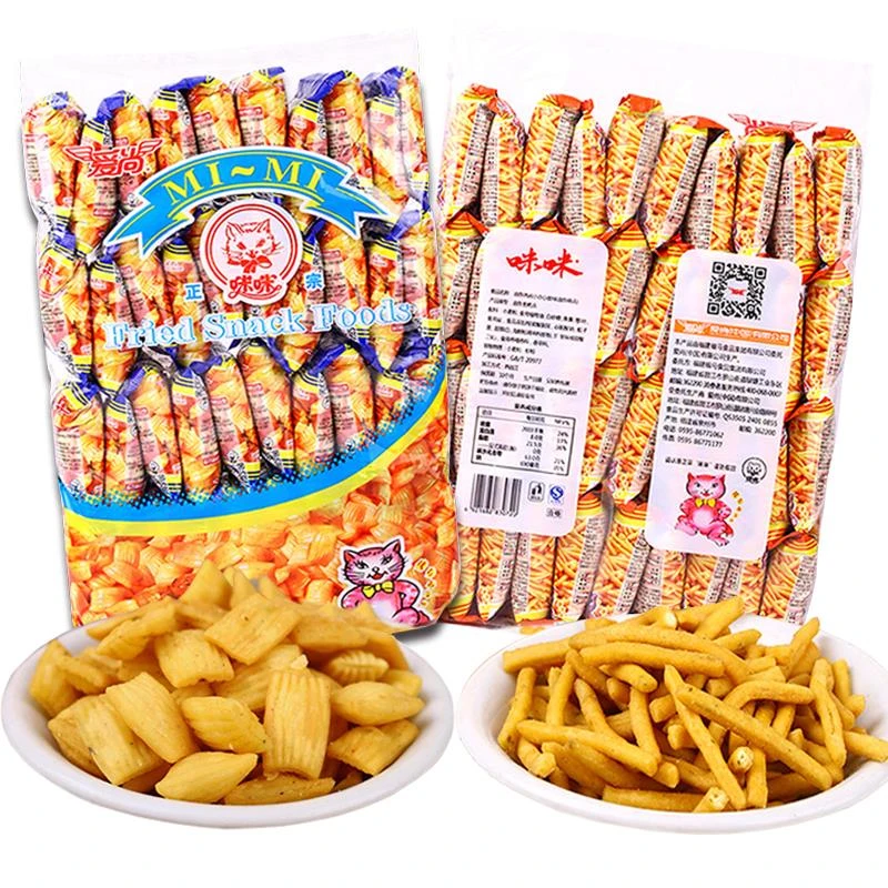 咪咪虾条蟹味粒儿童解馋办公室吃货小零食小吃休闲食品大礼笋0g