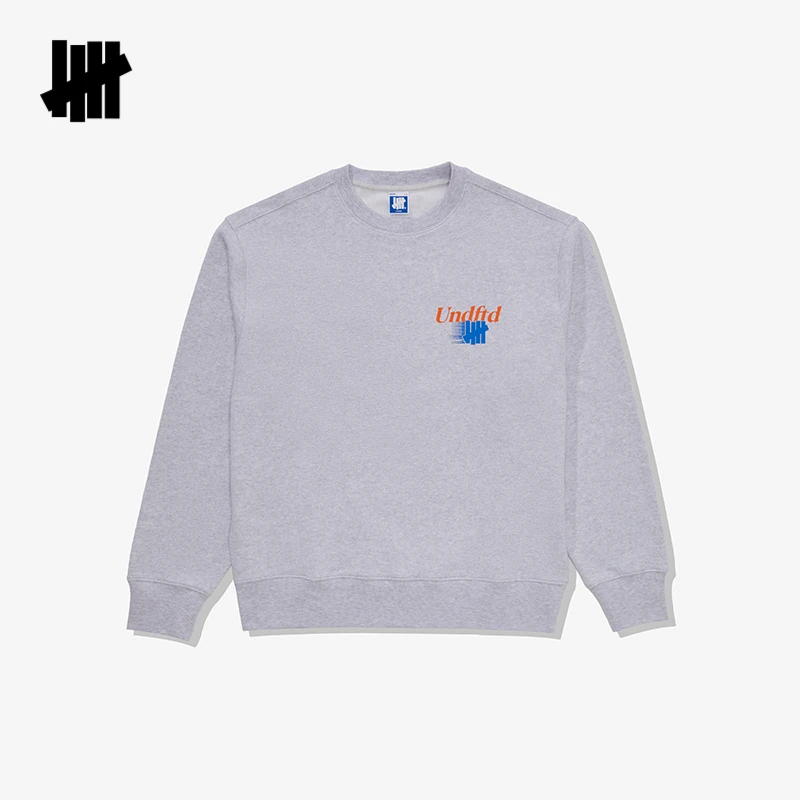 UNDEFEATED五条杠官方冬季新品潮酷滑雪元素圆领卫衣UC44GKC01M