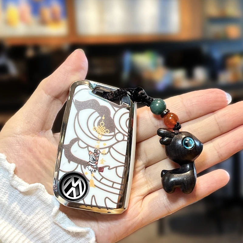 OFF CURVE大众钥匙套速腾宝来POLO迈腾CC探岳帕萨特途观凌渡朗逸