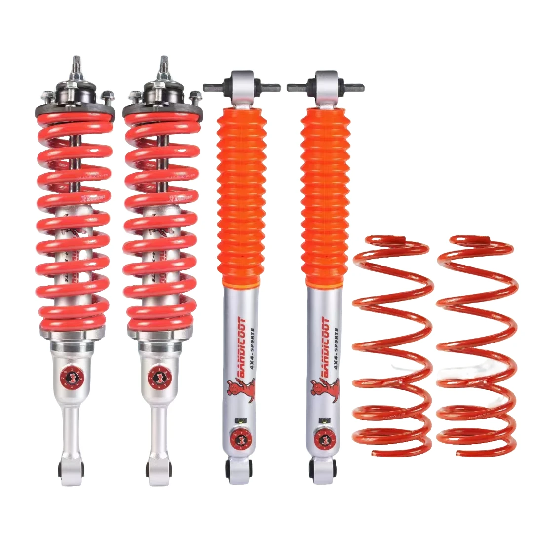 袋鼠福特出口版Maverick皮卡升级软硬多级可调油压氮气减震避震器