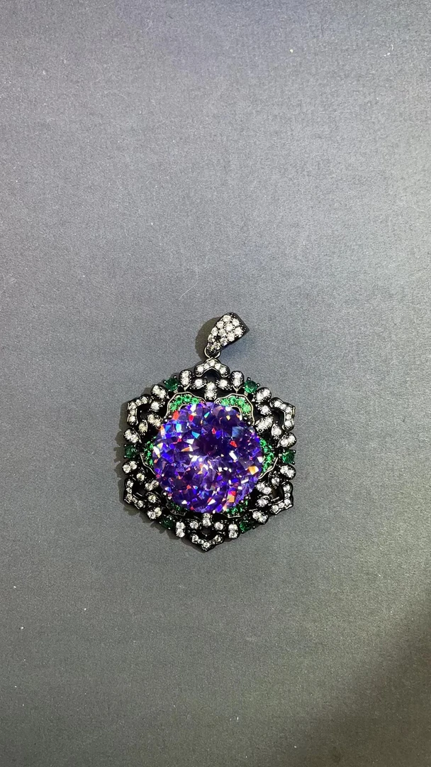 【梦回大唐 古典风格】FL净度FD00512吊坠