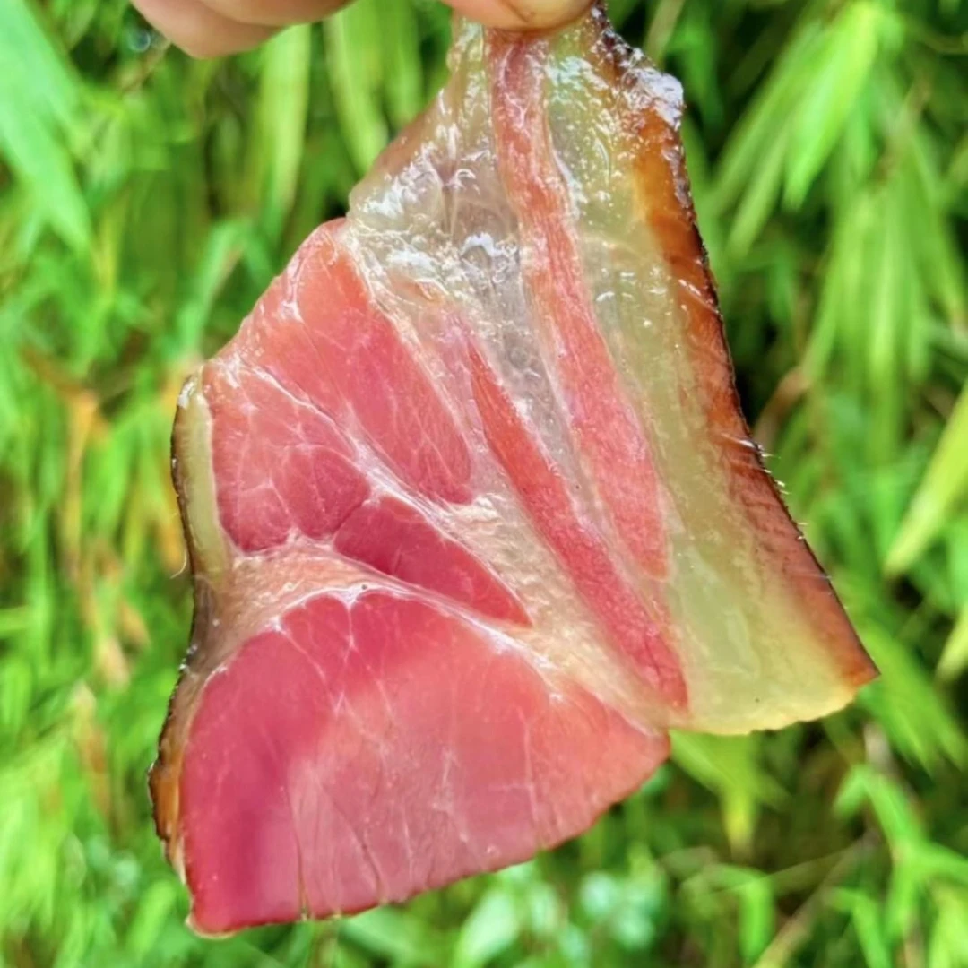春花家土猪腊肉腊前夹肉