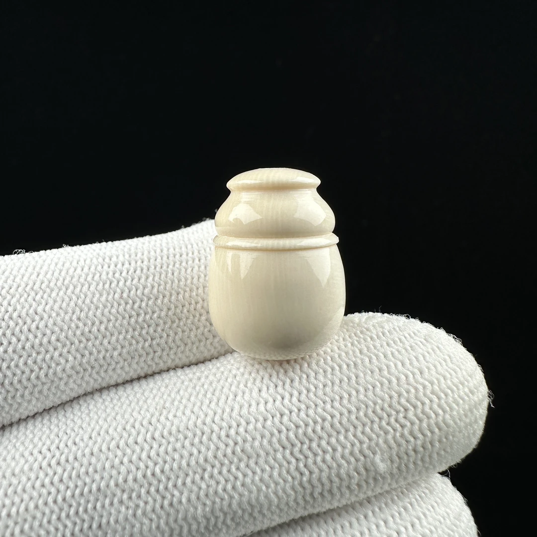 X4838天然猛犸牙 奶瓶三通 14.4*20mm支持鉴定 假一罚四