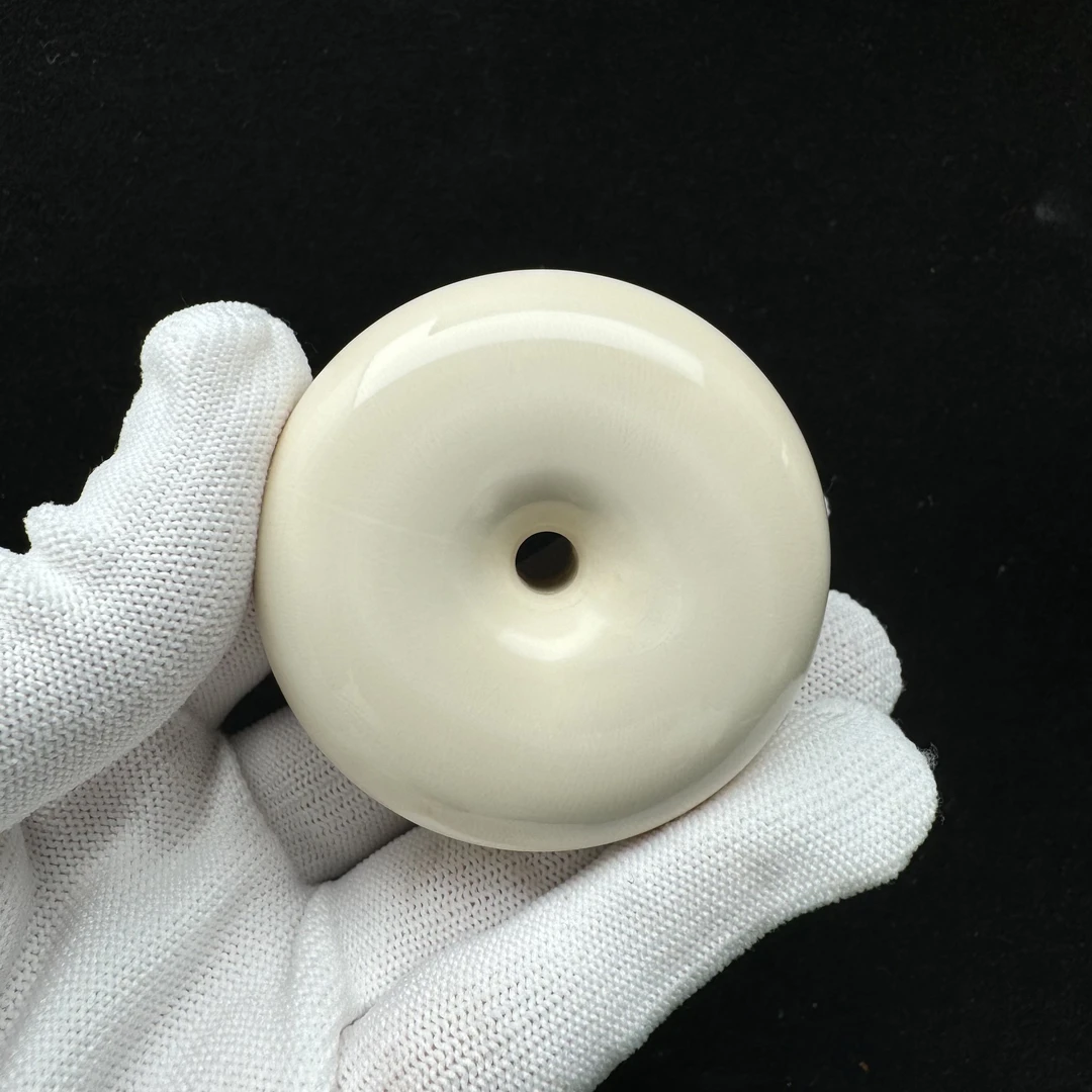 P2568天然猛犸牙 牙圈 58*25.3mm支持鉴定 假一罚四